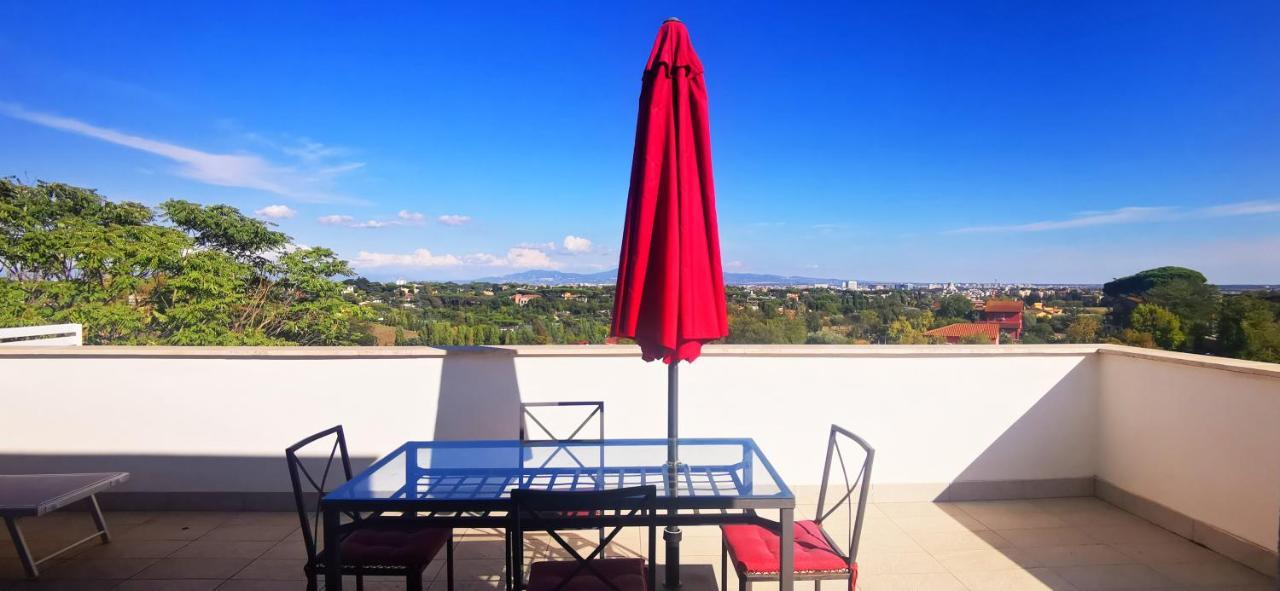 דירות רומא Cosy Penthouse Loft With Stunning View מראה חיצוני תמונה
